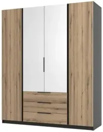 szafa-kaja-200cm-2f-2-lustra-3s-drzwi-szuflady-polki-dab-evoke-czarny