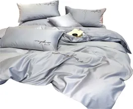 posciel-bawelna-syntetyczna-160x200-z-haftem-elegancka-brazowa-lamowka