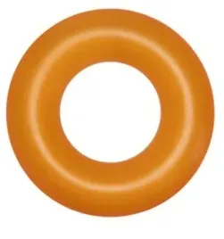 kolo-do-plywania-plazowe-dmuchane-kolko-do-wody-materac-orange-fi91cm