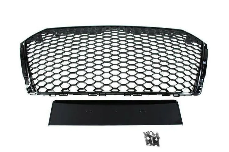 grill-audi-a4-b9-rs-style-gloss-black-pdc-stan-nowy