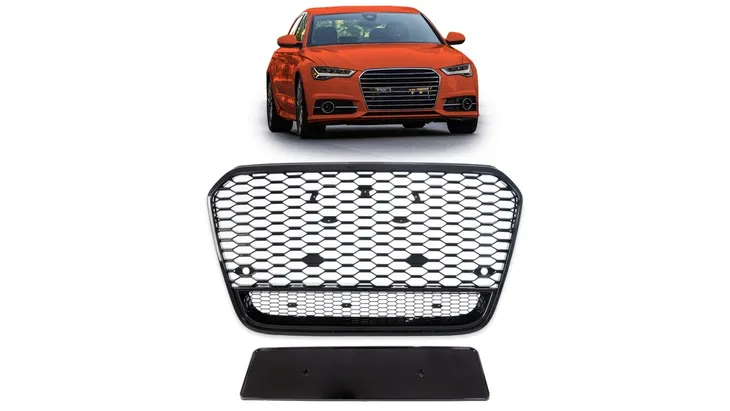 grill-audi-a6-c7-facelift-gloss-black