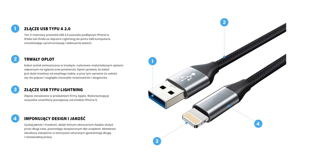 kabel-usb-a-lightning-2m-200cm-wzmacniany-kabel