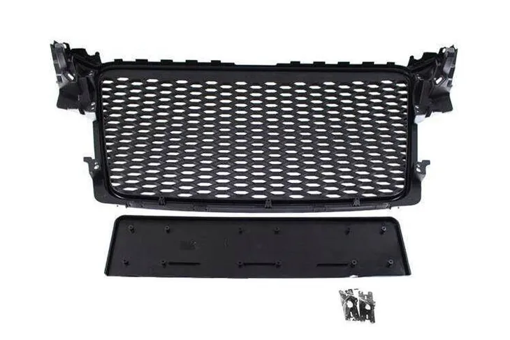 grill-audi-a4-b8-rs-style-silver-black-pdc-stan-nowy