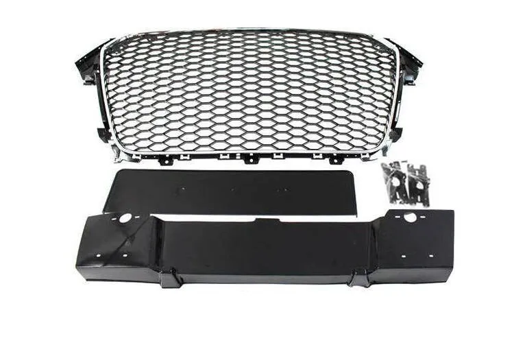 grill-audi-a4-b8-rs-style-chrome-black-pdc-stan-nowy