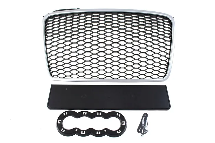 grill-audi-a4-b7-rs-style-silver-black-numer-katalogowy-producenta-pp-gr-034-stan-nowy
