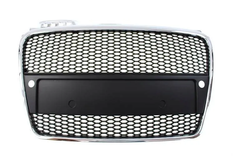 grill-audi-a4-b7-rs-style-chrome-black-pdc-stan-nowy