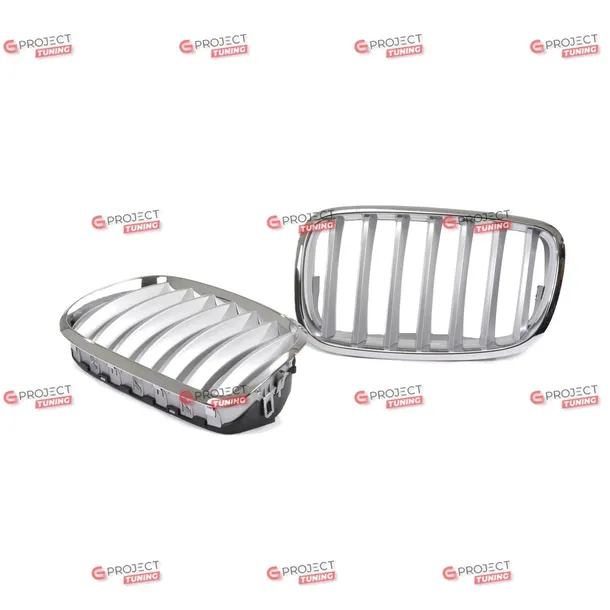 grill-bmw-x6-e71-e72-x5-e70-pojedyncze-zeberka-matt-silver-stan-nowy