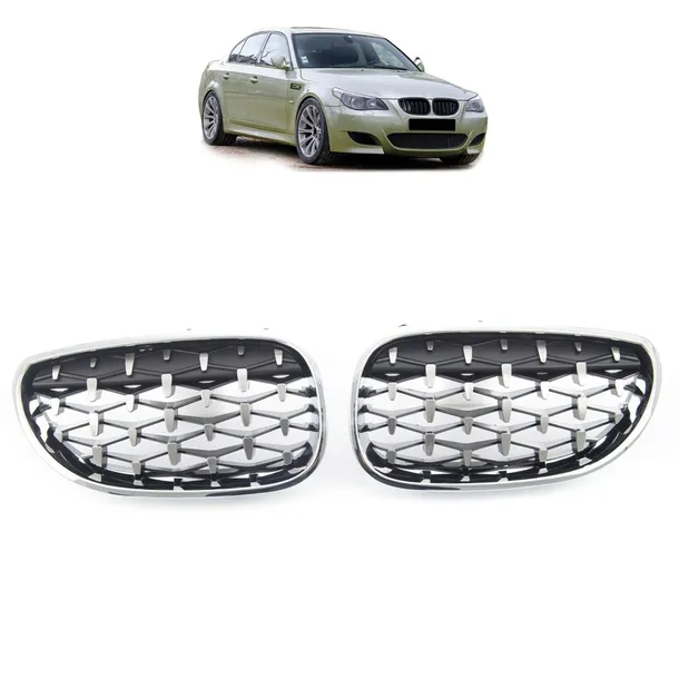 grill-bmw-5-e60-e61-gloss-black-and-chrome-stan-nowy