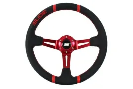kierownica-slide-350mm-offset-90mm-skora-red