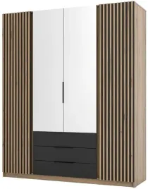 szafa-kaja-2lam-2-lustro-3s-szafa-200cm-szuflady-lamele-czarny-dab-evoke