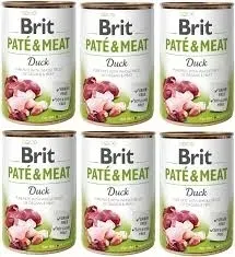 brit-pate-and-meat-kaczka-duck-karma-mokra-6pak-york-shih-tzu-maltanczyk