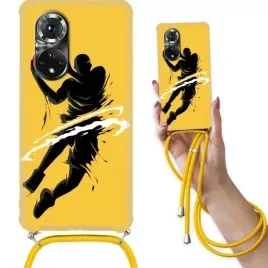 etui-crossbody-zolty-sznurek-huawei-honor-50-pro-koszykowka-sport-wzory