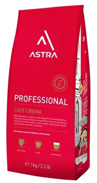 Astra Kawa ziarnista mieszana Professional Crema 1kg