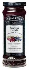 st-dalfour-dzem-konfitura-zurawina-z-jagoda-284g