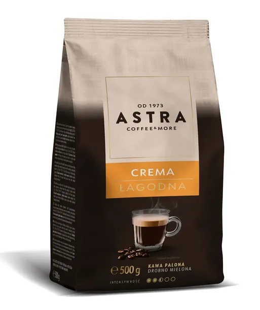 Astra Kawa Łagodna Crema mielona 500g
