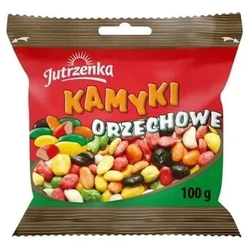 Jutrzenka Kamyki orzechowy 100g
