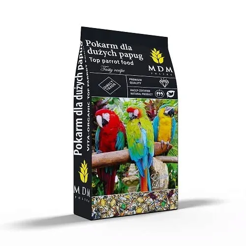 Karma dla dużych papug 10 kg MDM Premium PD