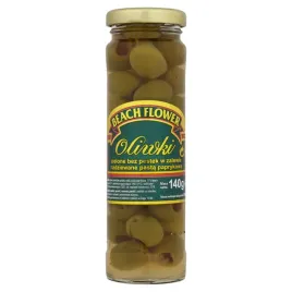 beach-flower-oliwki-zielone-z-papryka-140g