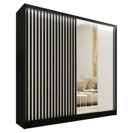 szafa-przesuwna-z-lustrem-i-lamelami-200-cm-lamel-3d-biala