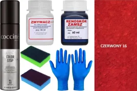 czerwony-zestaw-renowacja-skory-zamszu-nubuku-farba-renoskor-lakier-zmywacz