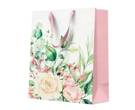 torba-prezentowa-kwiaty-z-listkami-urodziny-wesele-walentynki-20x25x10-cm