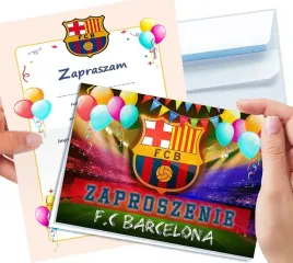 zaproszenie-barcelona-pilka-nozna-na-urodziny-dziecka-koperta-gratis