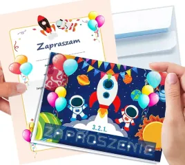 zaproszenie-kosmos-rakieta-planety-na-urodziny-dziecka-koperta-gratis