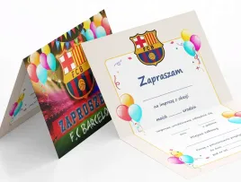 zaproszenie-barcelona-pilka-nozna-na-urodziny-dziecka-koperta-gratis