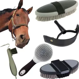 zestaw-szczotek-york-axel-do-konia-czarne-szare-5-el-akcesoria-jezdzieckie