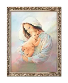 obraz-matka-boza-z-dzieciatkiem-jezus-rama-z-ornamentem-20-cm-x-25-cm
