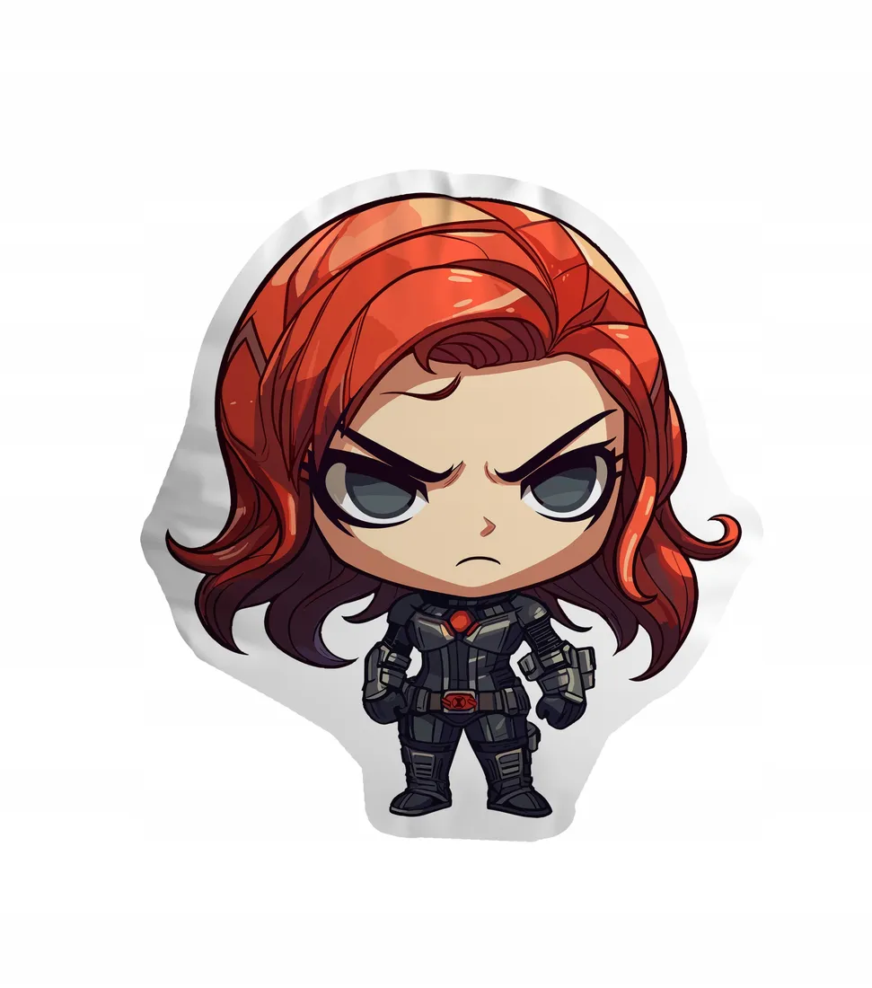poduszka-chibi-inspirowana-marvel-black-widow