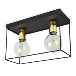 lampa-sufitowa-wiszaca-plafon-klatka-loft-571-sk2-led-black-and-gold-edition