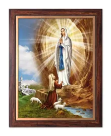 obraz-matka-boza-z-lourdes-rama-ze-zlotym-paskiem-20-cm-x-25-cm