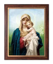 obraz-matka-boza-z-dzieciatkiem-jezus-rama-zloty-pasek-20-cm-x-25-cm