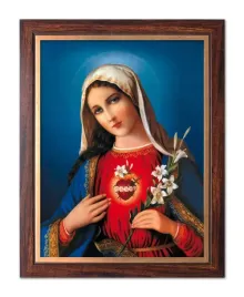 obraz-swiety-serce-maryi-rama-drewniana-ze-zlotym-paskiem-30-cm-x-40-cm