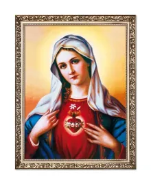 obraz-swiety-serce-maryi-rama-z-ornamentem-20-cm-x-25-cm