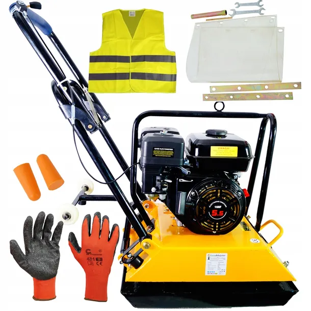 【ek屋】 Zagęszczarka gruntu płytowa ubijak 6,5KM 90kg – 137016385