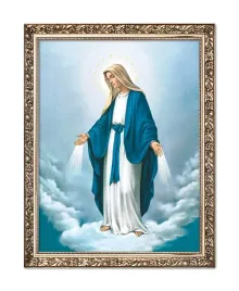 obraz-religijny-matka-boza-niepokalana-rama-z-ornamentem-20-cm-x-25-cm