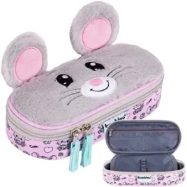 piornik-szkolny-saszetka-usztywniana-pluszowa-z-klapka-myszka-mouse-bambino