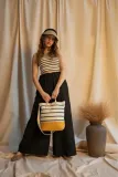 torba-casual-stripes-ecru-stan-nowy