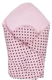rozek-niemowlecy-miminu-75x75-rozowy-w-kropki