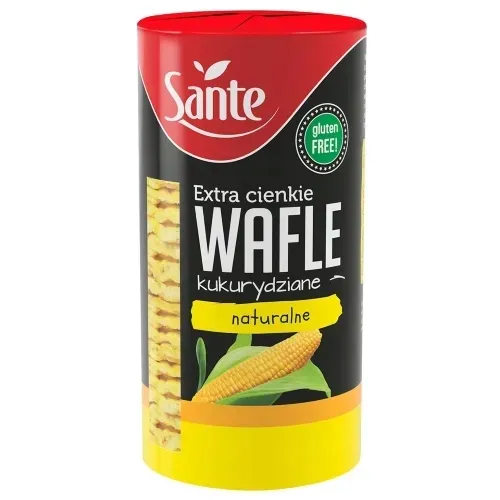 Sante Wafle kukurydziane naturalne 120g