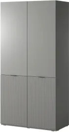 szafa-modulowa-dwudrzwiowa-nova-100-cm-szara-z-polkami-ryfel-lamele