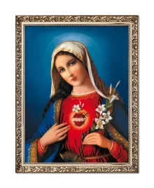 obraz-swiety-serce-maryi-rama-z-ornamentem-20-cm-x-25-cm
