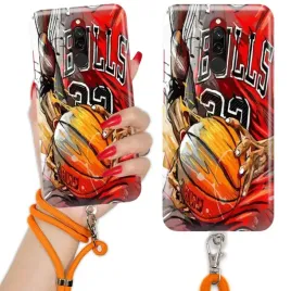 etui-quick-pomaranczowy-sznurek-xiaomi-redmi-8-koszykowka-basketball-wzory