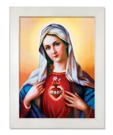 obraz-swiety-serce-maryi-rama-biala-20-cm-x-25-cm