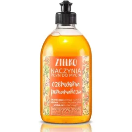 zielko-kolor-naczynia-plyn-do-mycia-naczyn-500-ml-czerwona-pomarancza