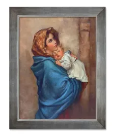 obraz-matka-boza-cyganka-z-dzieciatkiem-jezus-rama-srebrna-50-cm-x-70-cm