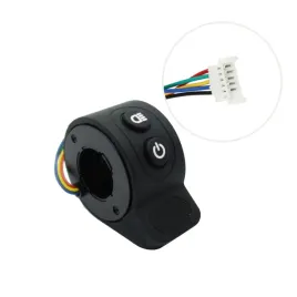 czarna-manetka-z-przyciskami-funkcyjnymi-do-hulajnogi-elektrycznej