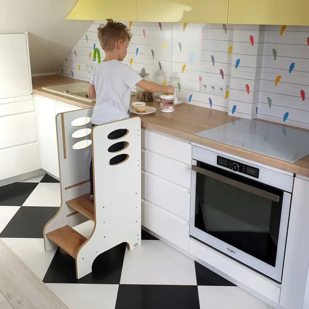 kitchen-helper-pomocnik-kuchenny-bialy-dab-kh-320-stan-nowy-marka-kids-helper